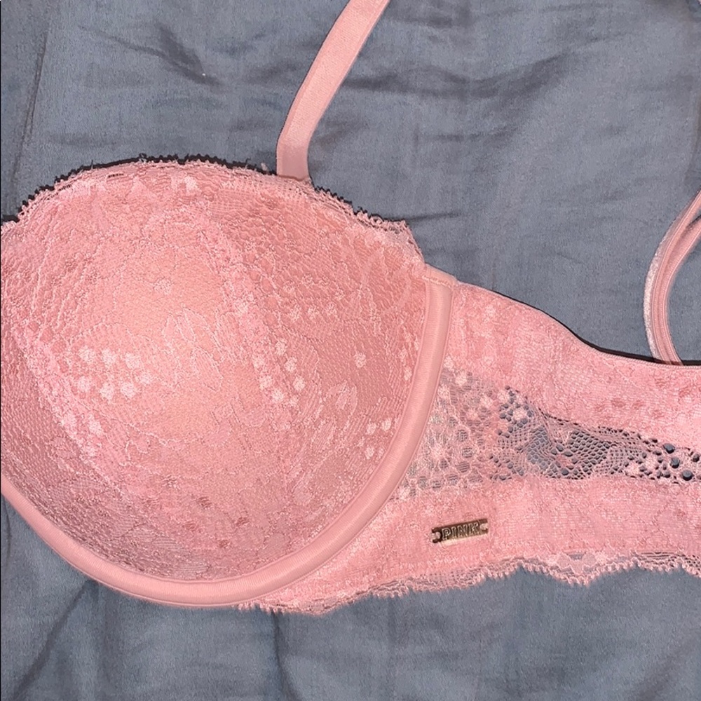 Pink push-up bra - Picture 4 of 4